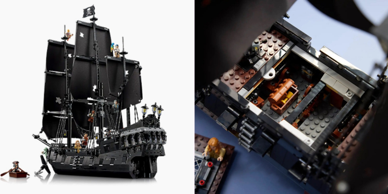 Lego показала гигантский набор с Чёрной жемчужиной из &laquo;Пиратов Карибского моря&raquo;