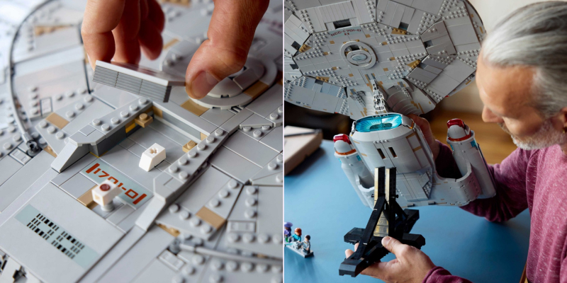 Lego показала большой набор с модульным &laquo;Энтерпрайзом&raquo; из &laquo;Звёздного пути&raquo;