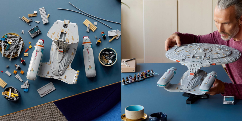 Lego показала большой набор с модульным &laquo;Энтерпрайзом&raquo; из &laquo;Звёздного пути&raquo;