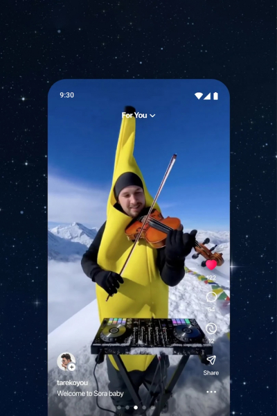 У соцсети с нейровидео Sora появилось приложение для Android